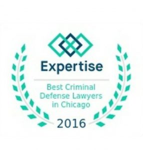 Expertise.com Best Criminal Defense Lawyers in Chicago 2016 Badge